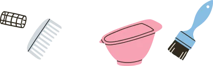 パーマ・カラーにも対応